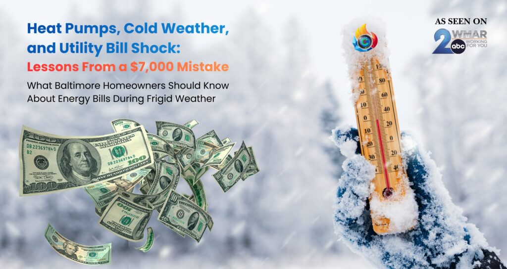 heat pump high electric bill in Baltimore