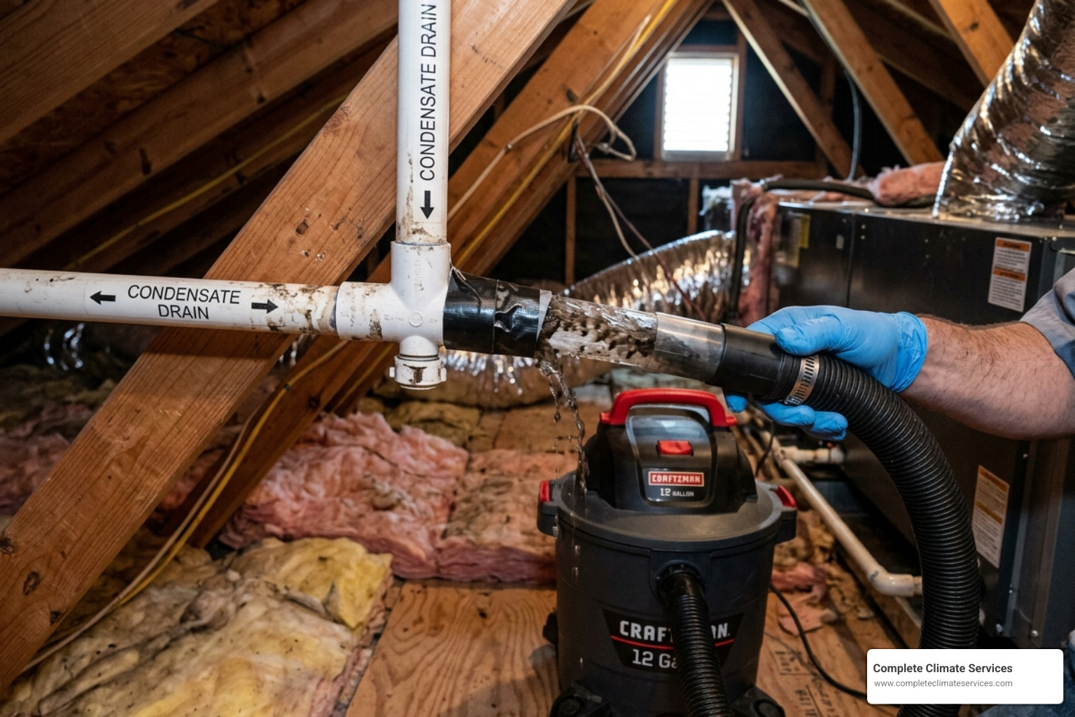 ac drain cleaning