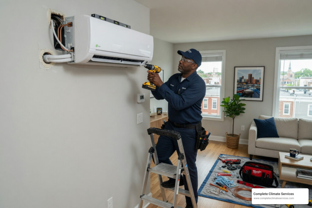 mini split installation