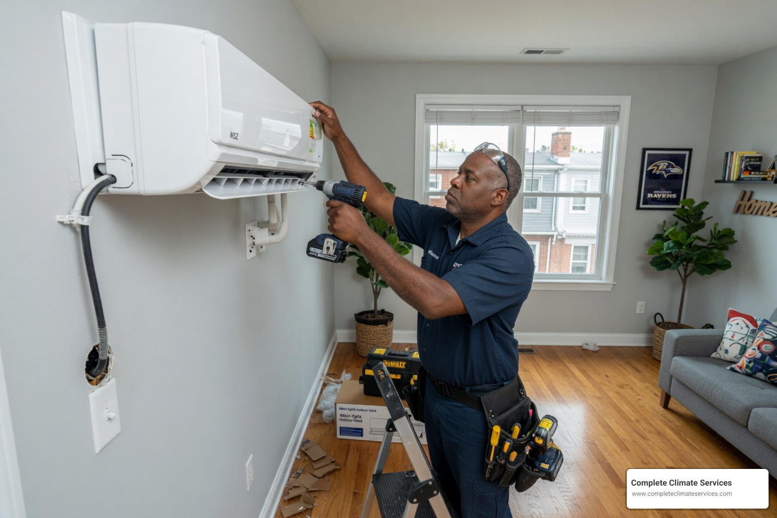 ductless hvac installation